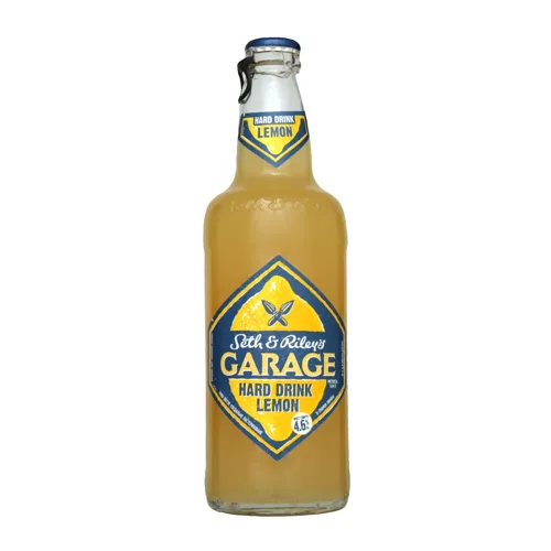 Пиво спеціальне 0.44л 4.6% світле зі смаком лимона Seth&Riley's Garage