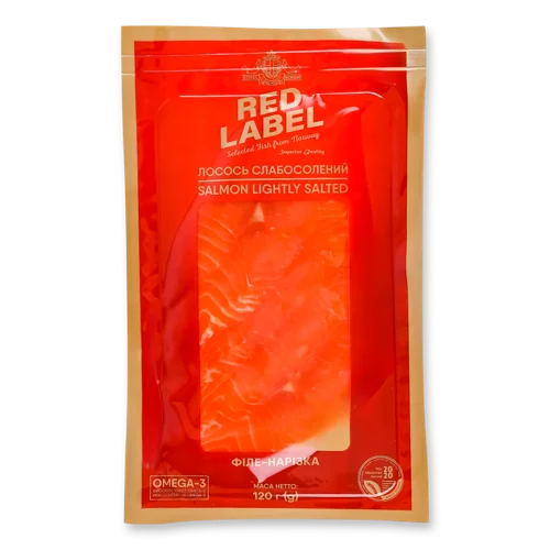 Філе Лосося Вищого Ґатунку Сиров'ялене, Red Label, 120г