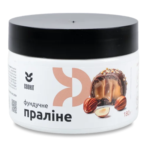 Праліне Фундучне Вищого Ґатунку Cookit П/б 180г