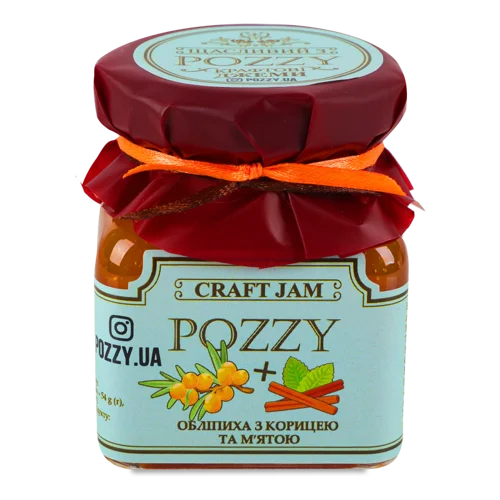 Джем Обліпиха З Корицею Та М'ятою, с/б 130г