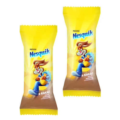 Цукерки з какао вкриті молочним шоколадом Nesquik кг