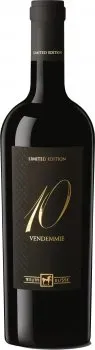 Вино Tenuta Ulisse 10 Vendemmie Limited Edition червоне напівсухе 0.75л 14.5%