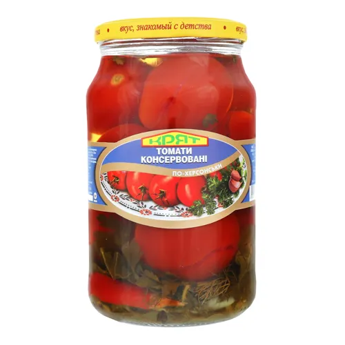 Томати консервовані По-херсонськи Крят с/б 850г