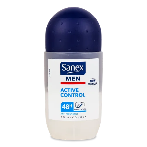 Дезодорант Кульковий Sanex Men Active Control, в/ґ, 50 мл