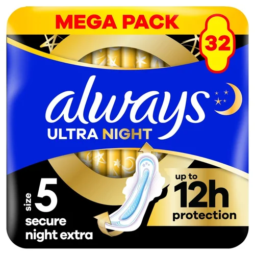 Прокладки гігієнічні Always Ultra Secure Night Extra 32шт