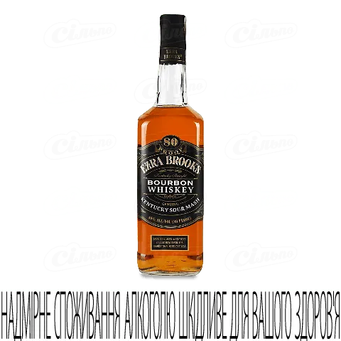 Віскі Ezra Brooks Black Label Bourbon, 0,7л