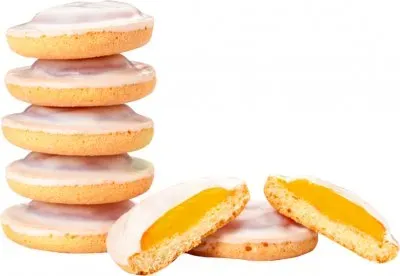 Печиво Долина Галиція Ананас в білій глазурі 270г