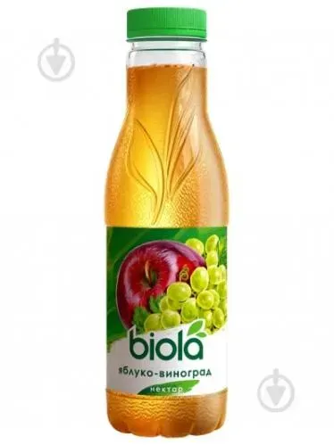 Нектар Яблуко-виноград 0,5л пет Біола
