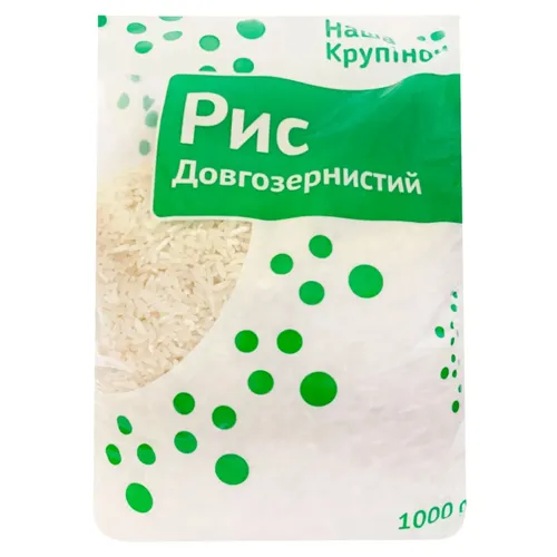 Рис Наша Крупіночка довгий 1кг