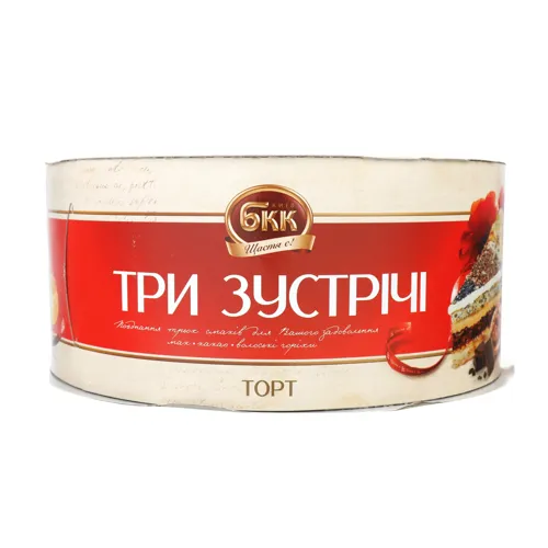 Торт БКК "Три Зустрічі" 0,450 кг