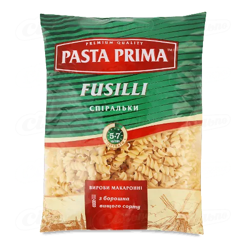Вироби макаронні Pasta Prima Fusilli, 750г