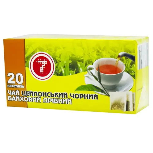 Чай чорний «7 Цейлонський» 1,5г*20шт