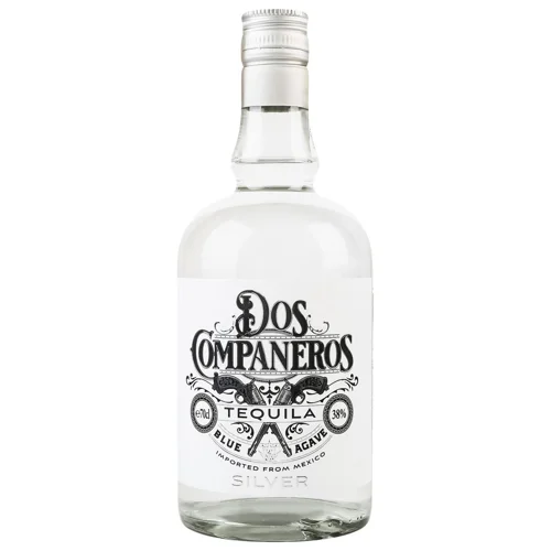 Текіла Dos Companeros Silver 0,7л 38%