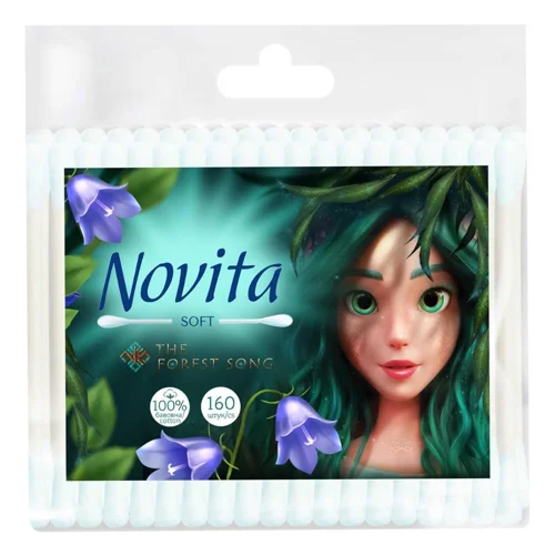 Палички ватні Novita Soft Mavka 160шт