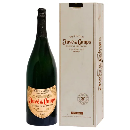 Вино ігристе Juve y Camps Reserva de La Familia біле брют 12% 3л