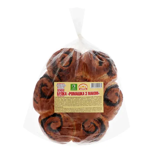 Булка Ромашка з маком Формула смаку м/у 350г
