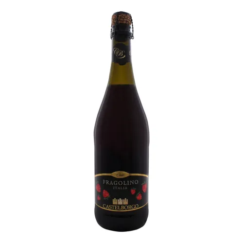 Напій винний 0.75л 7.5% червоний Castelborgo Fragolino Decordi