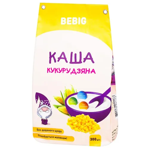 Каша BeBig кукурудзяна 300г