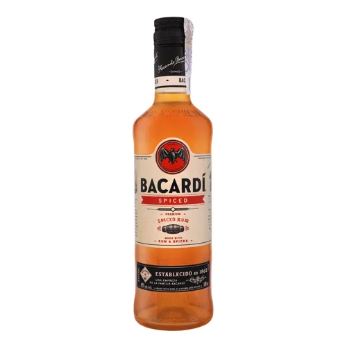 Ром 0.5л 40% Spiced Bacardi пл