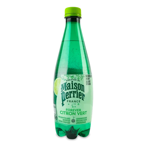 Мінеральна Вода Forever Citron Vert Maison Perrier, п/пл 0.5л