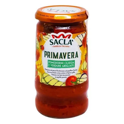 Соус Sacla з томатами та запеченими овочами 350г