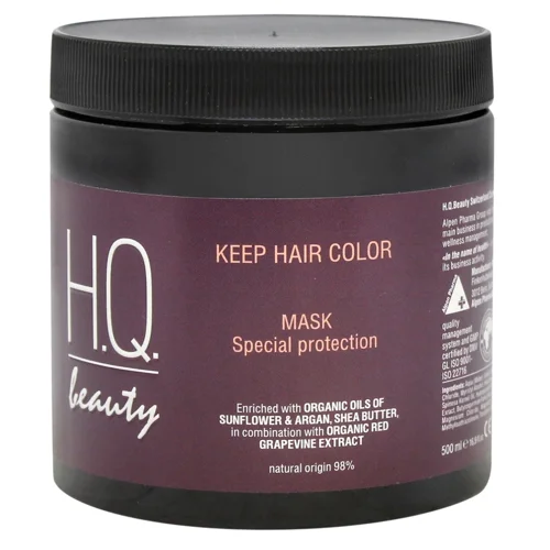 Маска H.Q. Beauty Keep Hair Color для фарбованого волосся 500мл