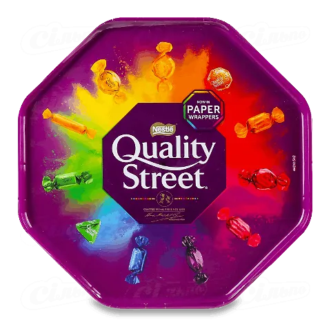 Цукерки Quality Street асорті, 600г