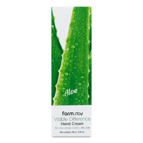 Крем Для Рук Aloe Visible Difference Farmstay, Вищий ґатунок, 100г