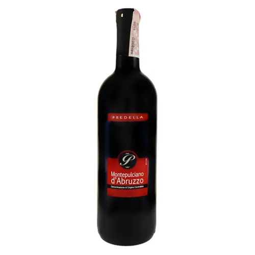 Вино Predella Montepulciano d`Abruzzo червоне сухе 12,5% 0,75л