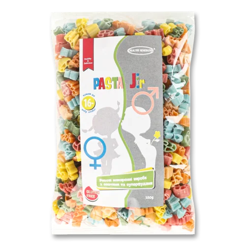 Макаронні Вироби Рисові З Овочами Та Суперфудами, в/ґ, 350г