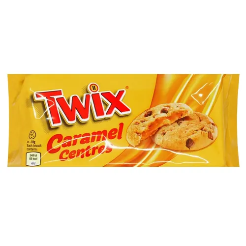 Печиво Twix пісочне з карамеллю та молочним шоколадом 144г