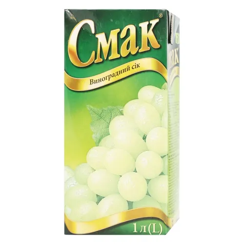 Сік Смак виноградний 1л