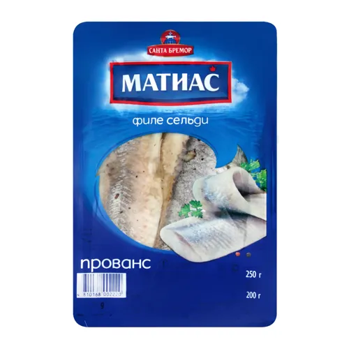 Оселедець філе Прованс Матіас Санта Бремор сл/с лоток 250г