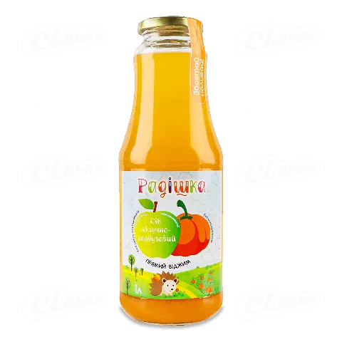 Сік Радішка ЛТ яблучно-гарбузовий неосв прям відж, 1л