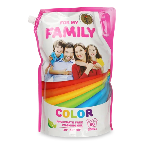 Гель для прання Family Color, В/к, 1л