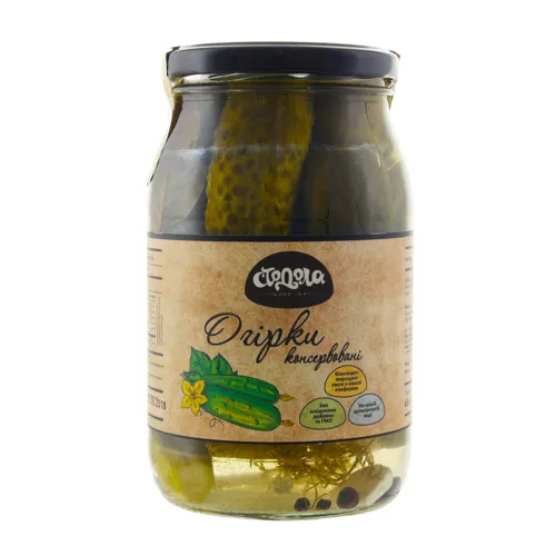 Огірки консервовані Стодола с/б 900г