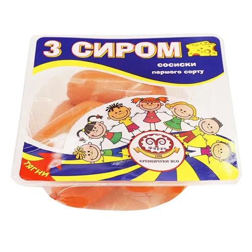 Сосиски Фарро З сиром міні 1г