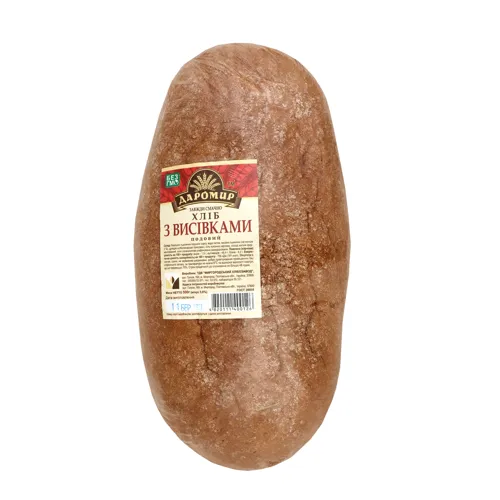 Хліб подовий З висівками Даромир м/у 500г