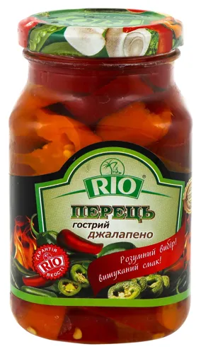 Перець гострий консервований Джалапено Rio с/б 280г