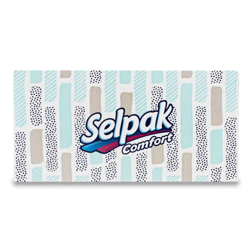 Косметичні Серветки Двошарові Comfort Selpak, Гігієнічні, 150 шт