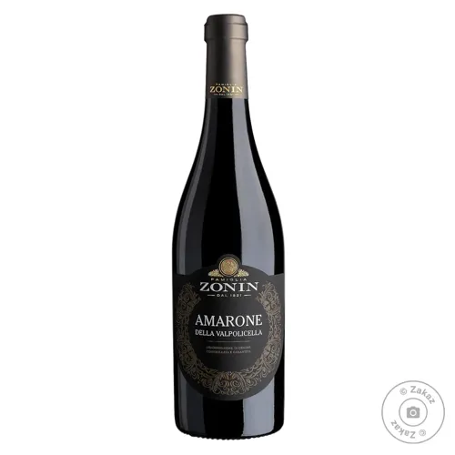 Вино Zonin Amarone Della Valpolicella червоне сухе 15% 0.75л