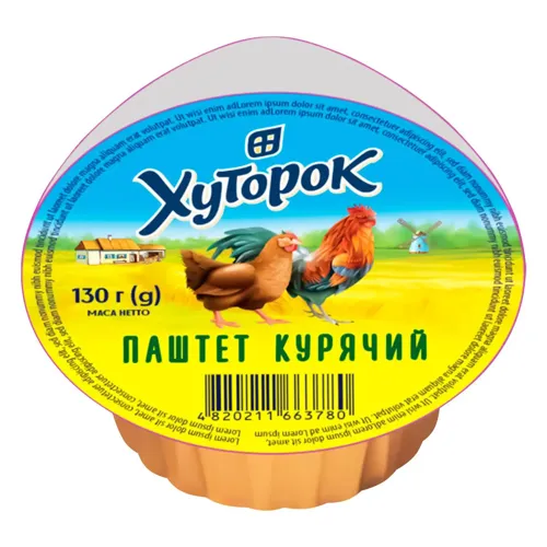 Паштет Хуторок курячий 130г