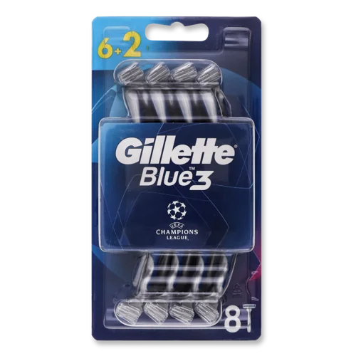 Гоління Чоловіче Одноразове Blue3 Gillette, 8 шт