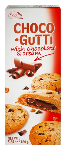 Печиво Choco Guti з шоколадним кремом 160г