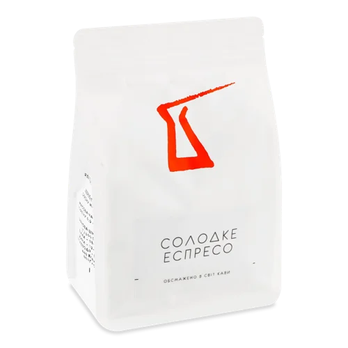 Кава Натуральна Смажена В Зернах Солодке Еспресо, м/у 250г