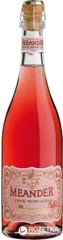 Вино ігристе «Meander Pink Moscato» рожеве полусолодке 0.75 л 7.5%