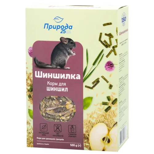 Корм Природа Шиншилка для шиншил 500г