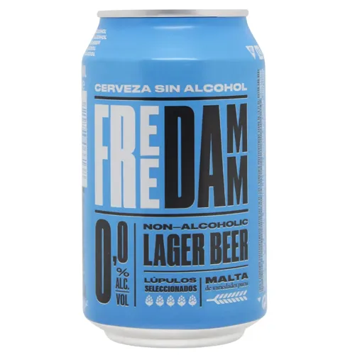 Пиво Estrella Damm безалкогольне 0,33л