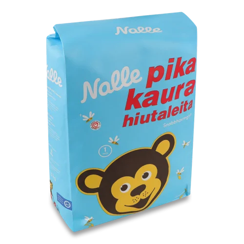 Вівсяні Пластівці З Цільного Зерна Nalle, в/ґ, 1.5кг