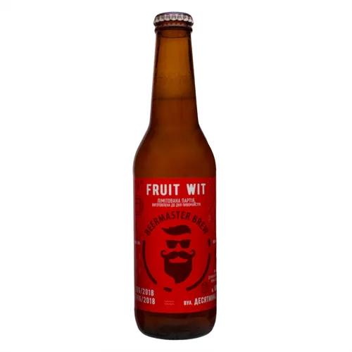 Пиво Varvar Beermaster BrewFruitWit полутемне натуральне